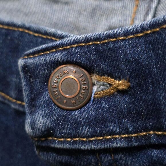 Bootcut High Rise Jeans 48x30 Mens Dark Wash Relaxed Fit Stretch Comfort Western - Picture 4 of 13